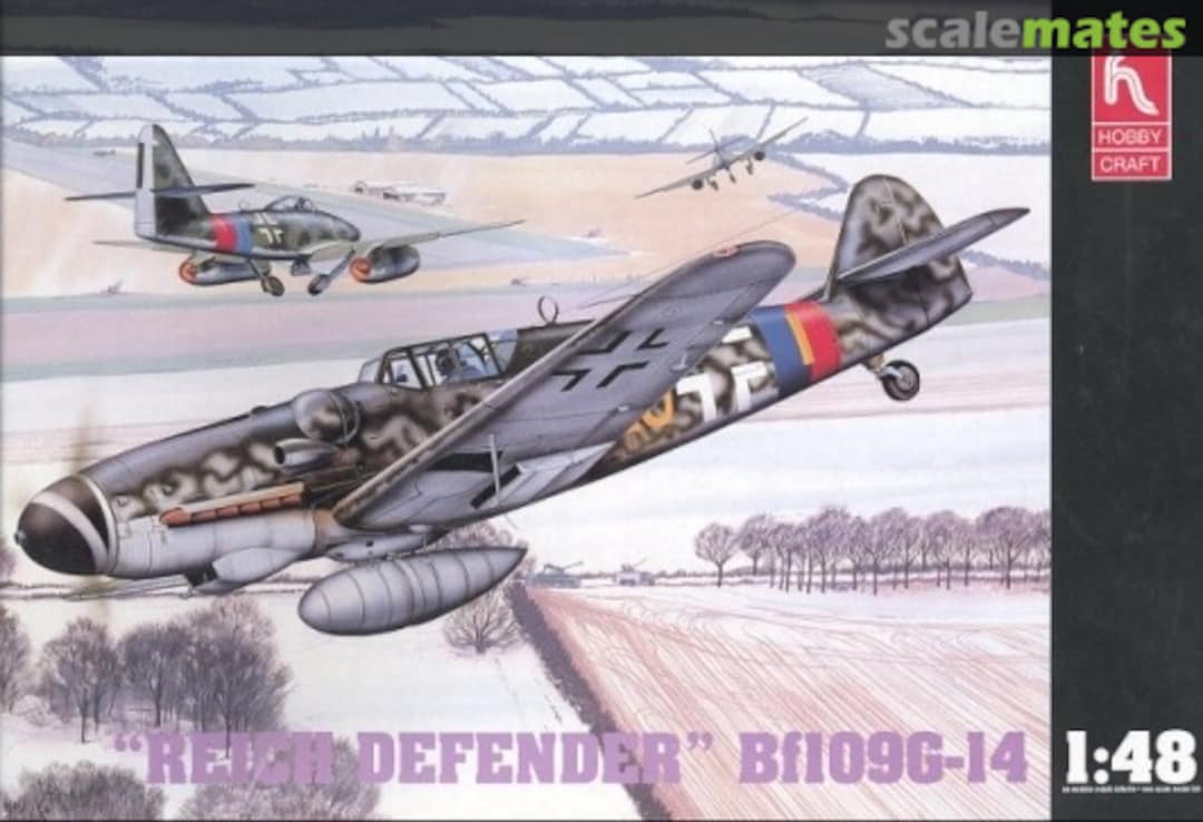 Boxart "Reich Defender" Bf109G-14 HC1544 Hobbycraft