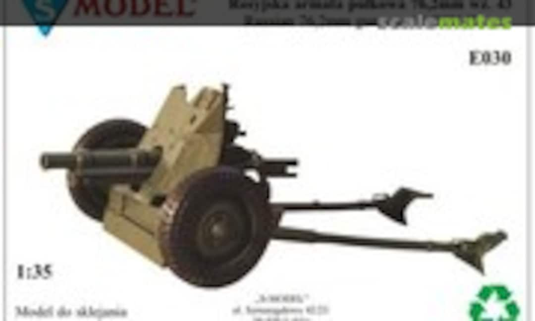 1:35 Russian 76,2 mm gun wz.43 WW II (S-Model (Poland) E030)