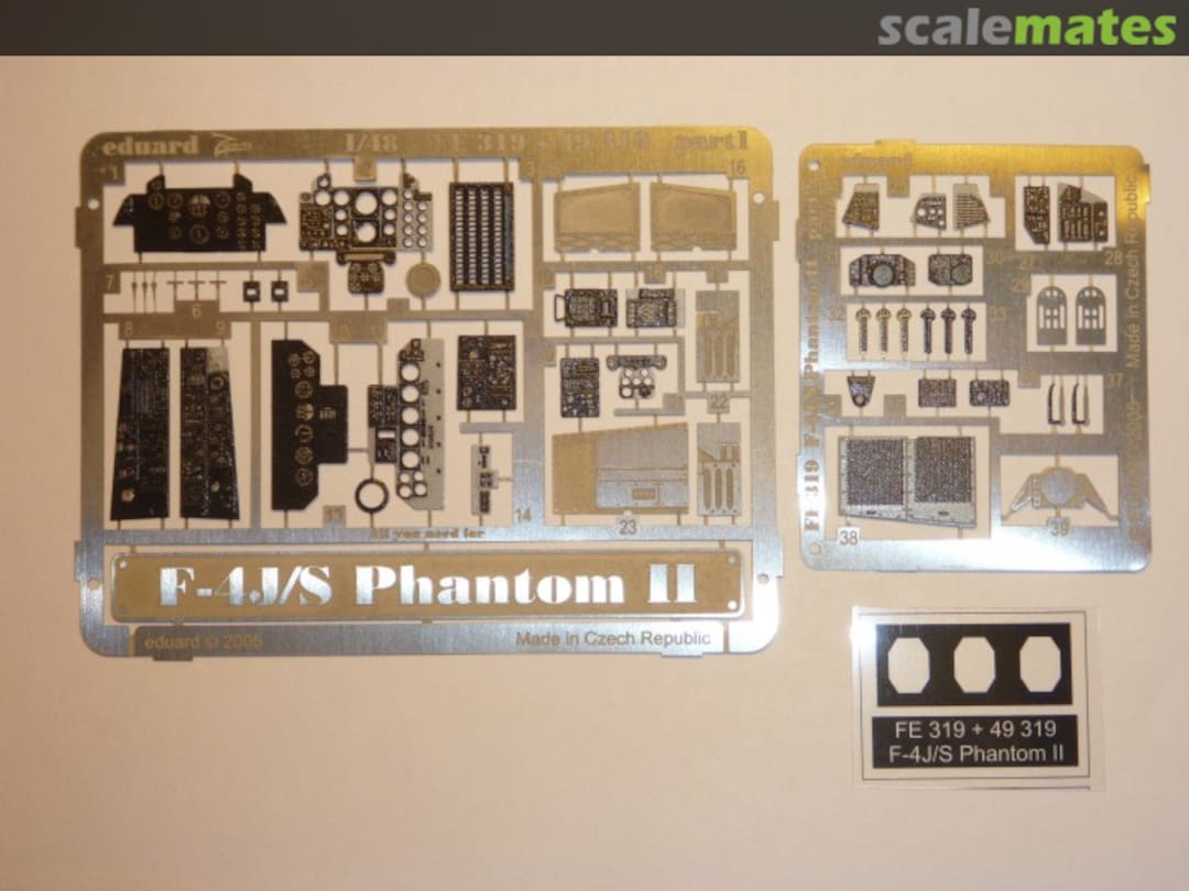 Boxart F-4J/S Phantom II FE319 Eduard