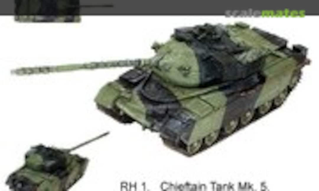 1:72 Chieftain Mk V (sgts' mess RH 1)