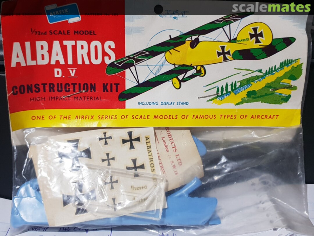 Boxart Albatros D.V 1393 Airfix