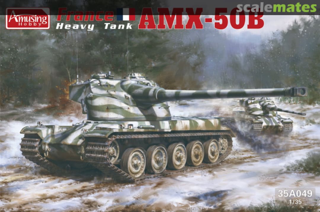 Boxart AMX-50B 35A049 Amusing Hobby