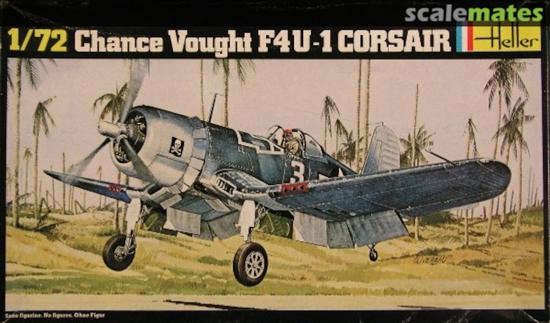 Boxart Chance Vought F4U-1 Corsair 275 Heller