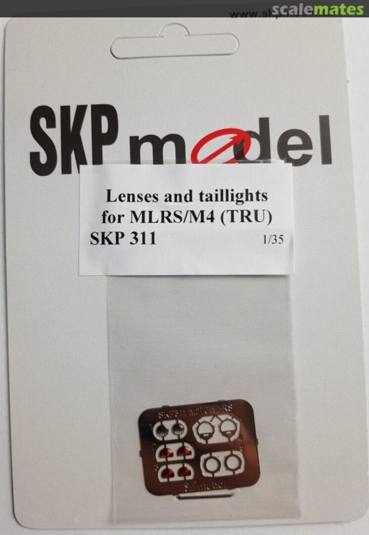 Boxart Lenses and taillights for MLRS/M4 SKP 311 SKP model