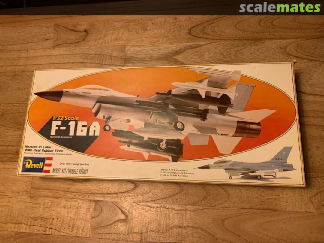 Boxart F-16A General Dynamics H-4701 Revell