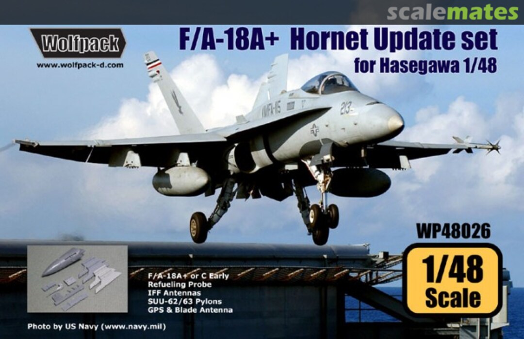 Boxart F/A-18A+ Hornet Update Set WP48026 Wolfpack