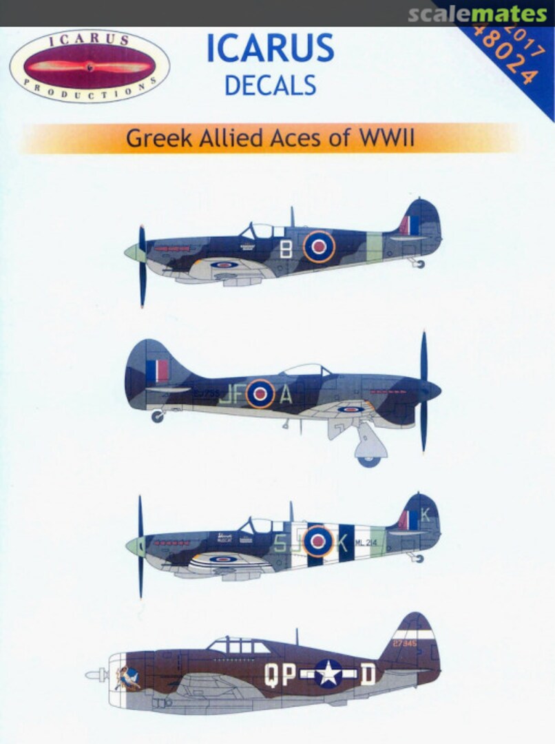 Boxart Greek Allied Aces of WWII 48024 Icarus Productions