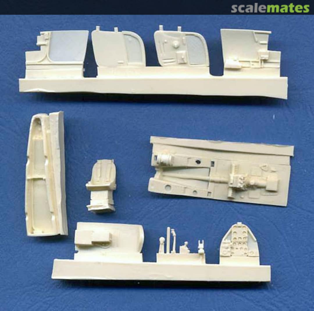 Boxart P-39Q Airacobra Cockpit Set (Ex-KMC 48-6010) 49009 True Details