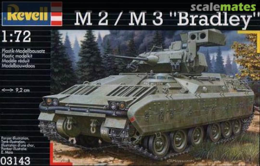 Boxart M2 / M3 Bradley 03143 Revell