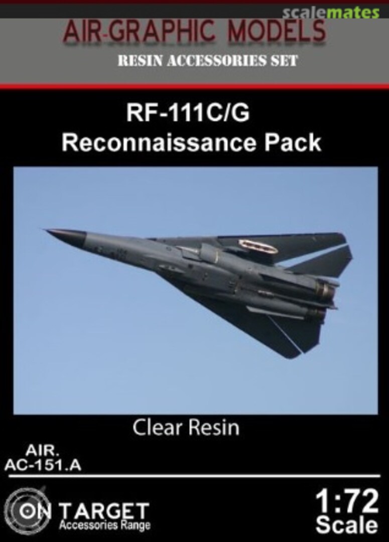 Boxart RF-111C/G Reconnaissance Pack AIR.AC-151.A Air-Graphic Models