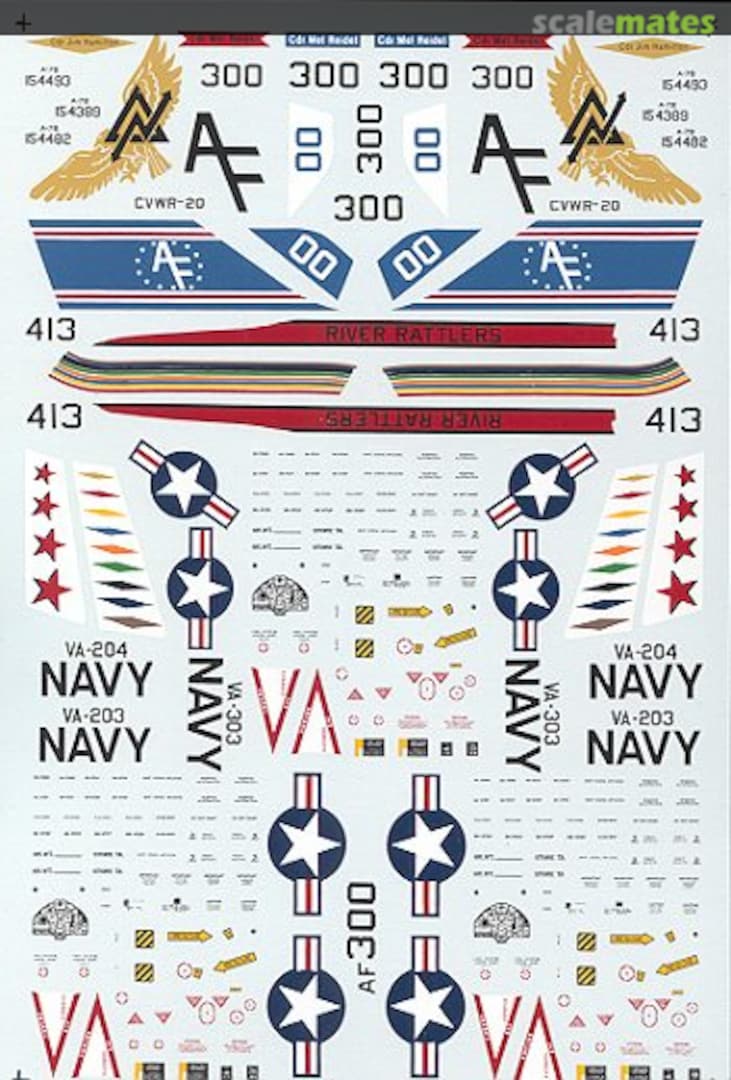 Boxart A-7B Corsair II 72-348 SuperScale International