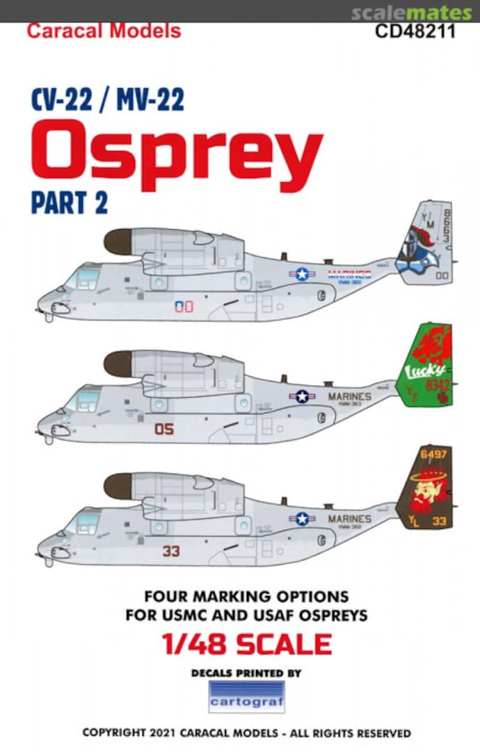 Boxart Osprey CD48211 Caracal Models