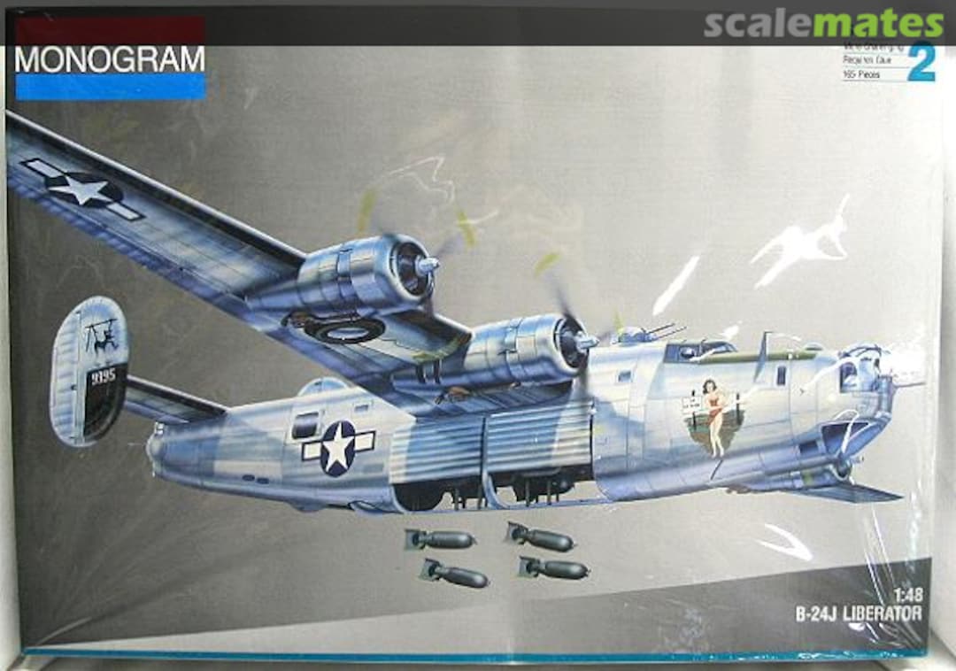 Boxart B-24J Liberator 5608 Monogram