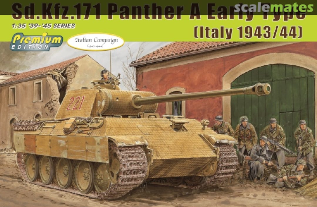 Boxart Sd.Kfz. 171 Panther A Early Type 6920 Dragon