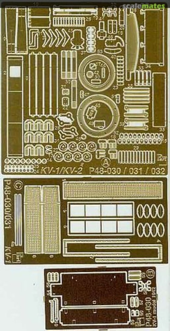 Boxart KV-1 model 1942 P48-030 Part