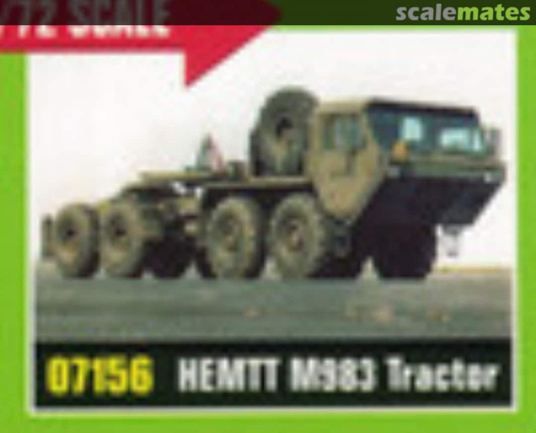 Boxart HEMTT M983 tractor 07156 Trumpeter