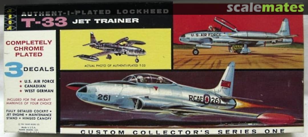 Boxart Lockheed T-33A Jet Trainer 207-200 Hawk