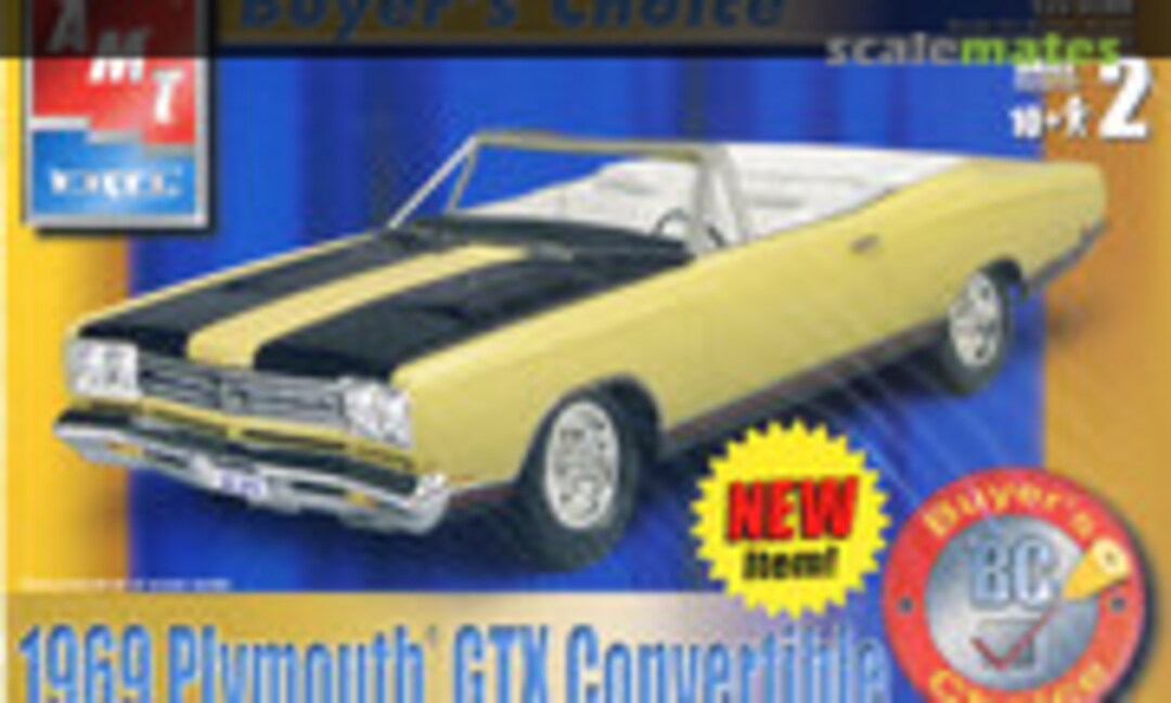 1:25 1969 Plymouth GTX Convertible (AMT/ERTL 31231)