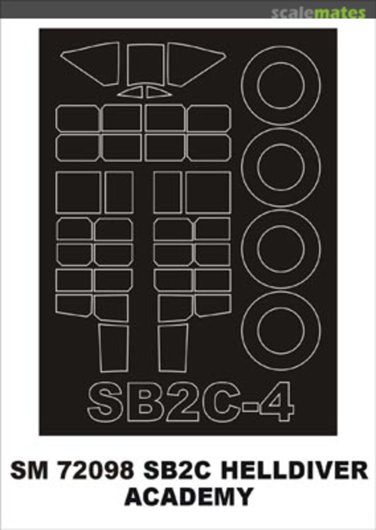 Boxart Curtiss SB2C Helldiver SM72098 Montex