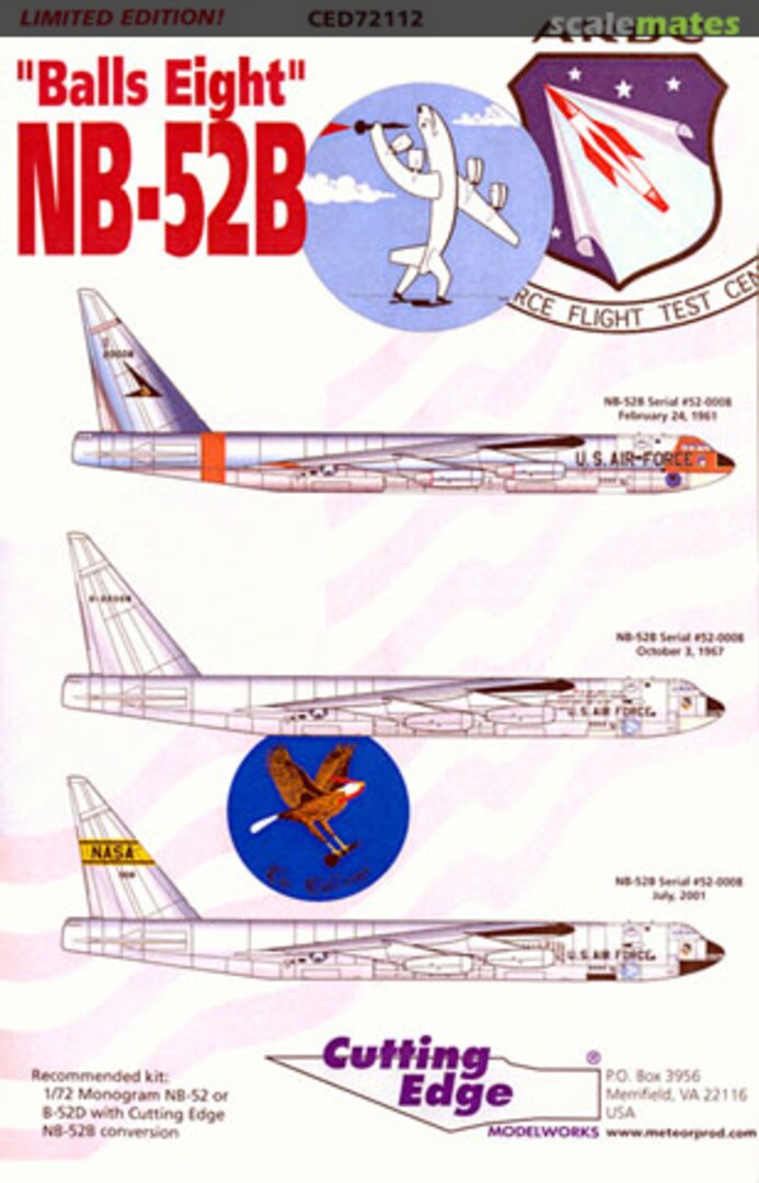 Boxart NB-52B CED72112 Cutting Edge Modelworks