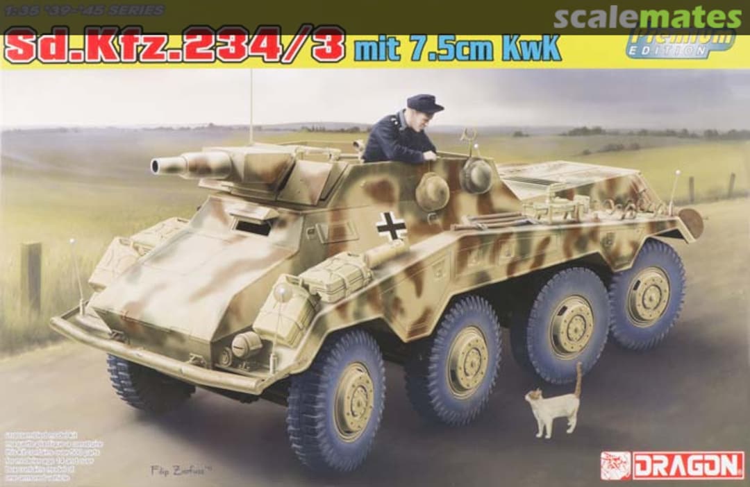 Boxart Sd.Kfz. 234/3 mit 7.5cm KwK 6786 Dragon