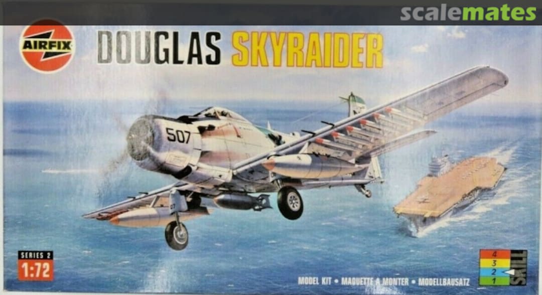 Boxart Douglas Skyraider 02030 Airfix