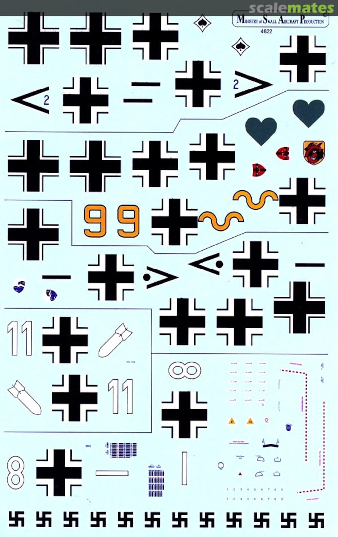 Boxart Messerschmitt Bf 109F 4822 Ministry of Small Aircraft Production