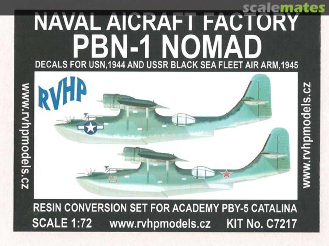 Boxart Naval Aircraft Factory PBN-1 Nomad C7217 RVHP