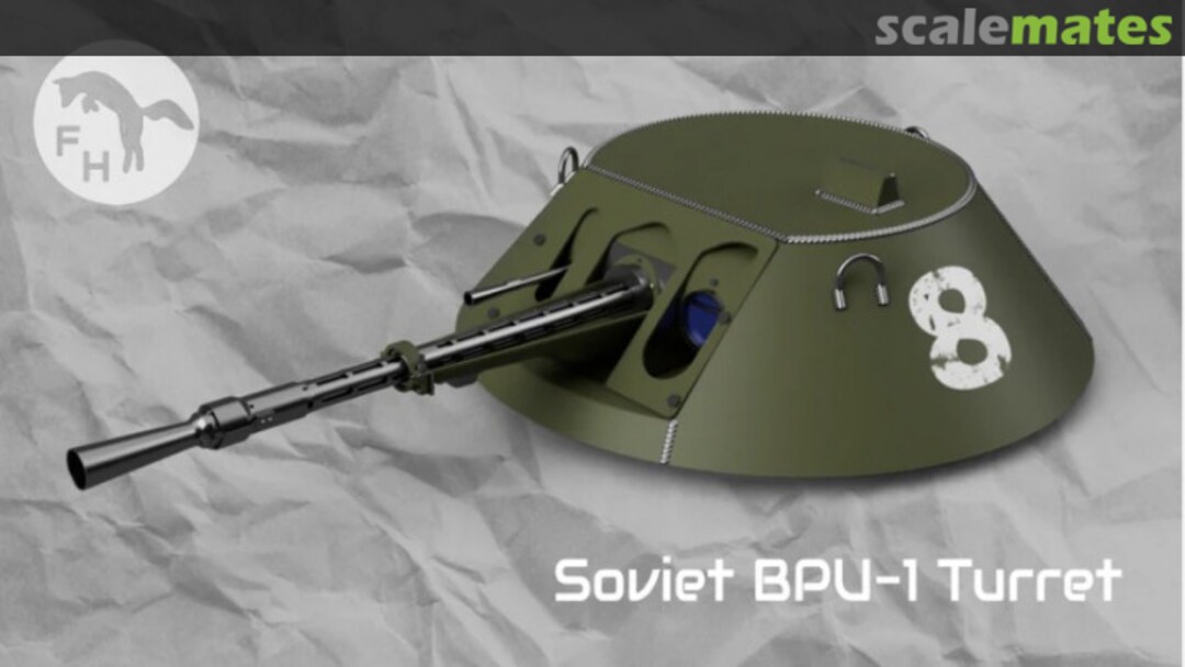 Boxart BPU-1 Turret (BRDM-2, BTR-60PB etc) BPU-1 FoxHopp Models