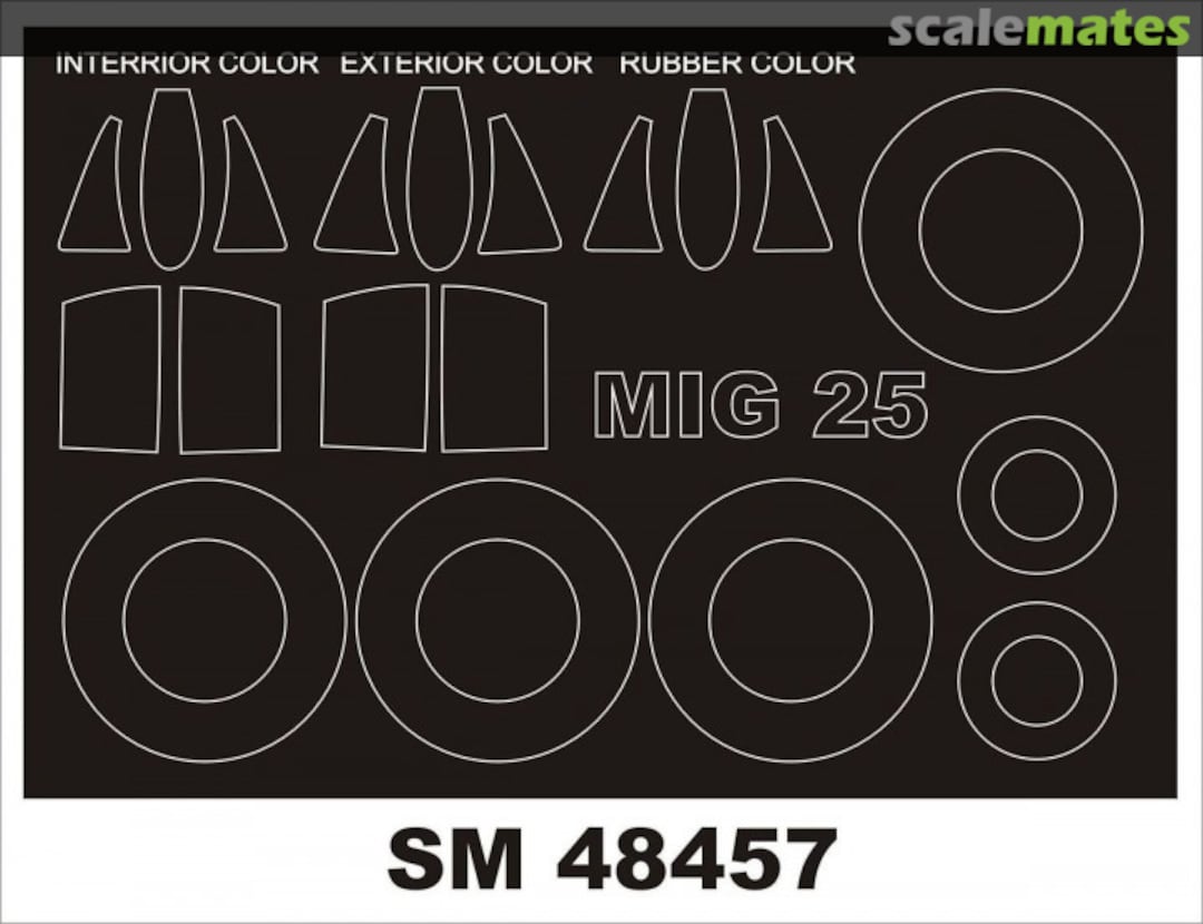 Boxart MiG-25 SM48457 Montex