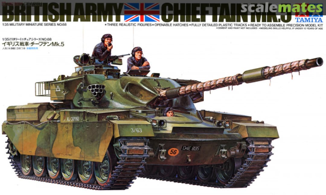 Boxart Chieftain Mk.5 35068 Tamiya