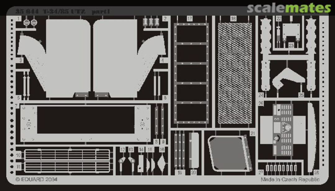 Boxart T-34/85 UTZ 35644 Eduard