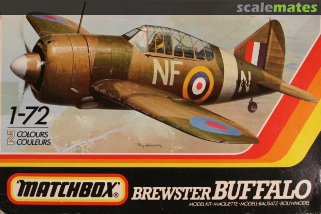 Boxart Brewster Buffalo PK-24 Matchbox