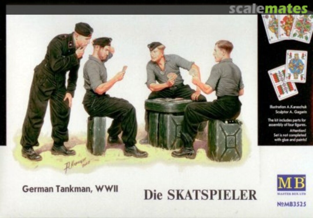 Boxart Die Skatspieler MB3525 Master Box