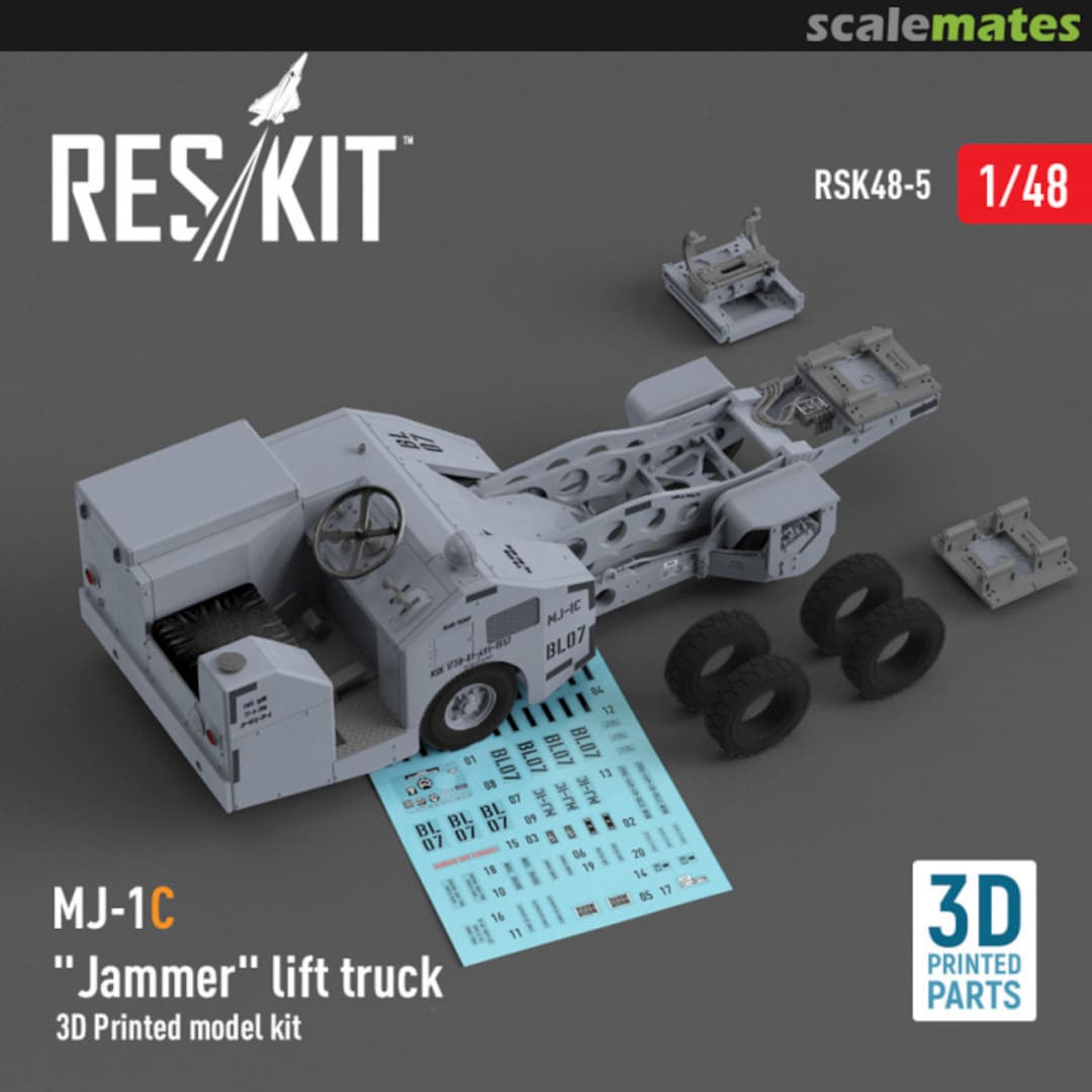 Boxart MJ-1C "Jammer" lift truck RSK48-0005 ResKit