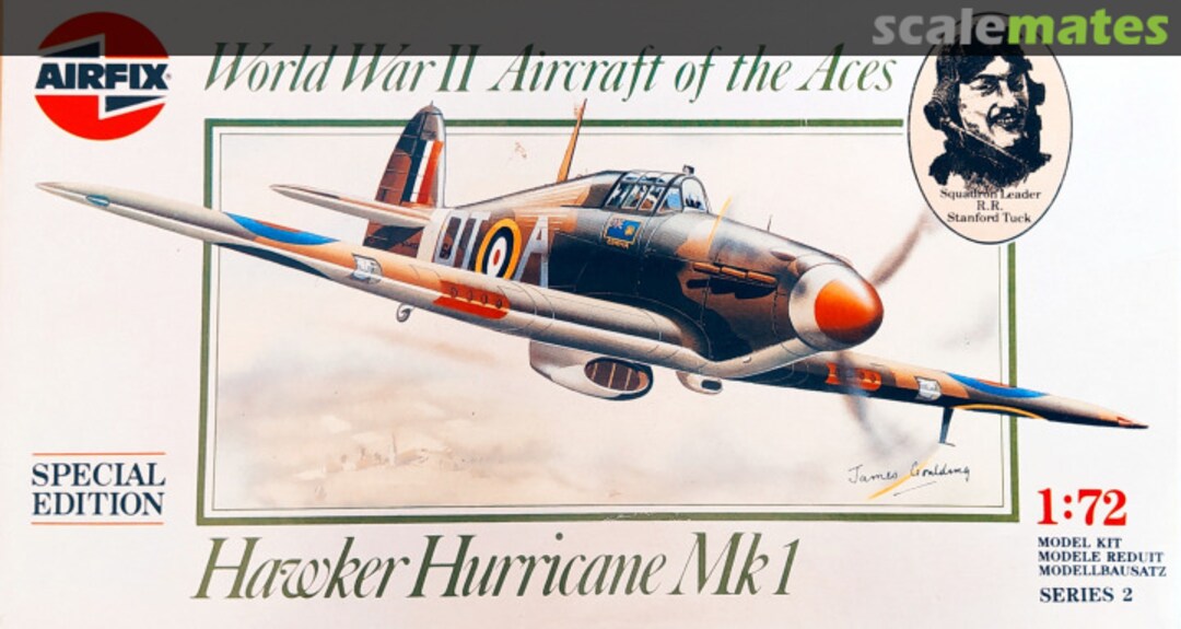 Boxart Hawker Hurricane Mk1 02082 Airfix