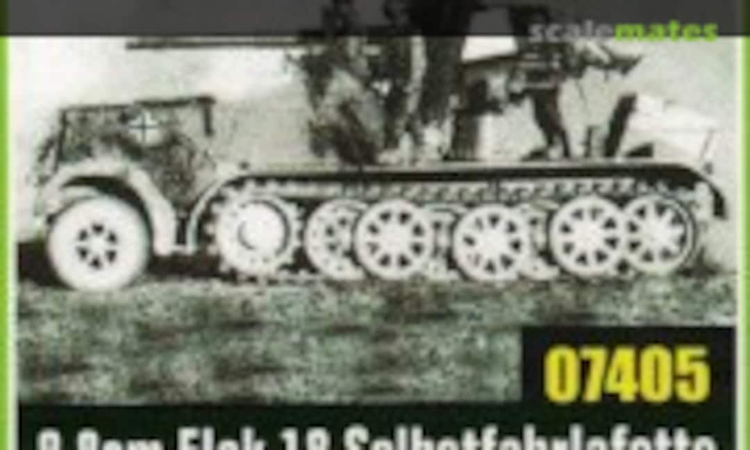 1:72 8,8cm Flak 18 auf schwerem Zugkraftwagen 12t (Trumpeter 07405)