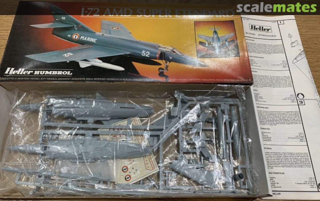 Contents AMD Super Etendard 80360 Heller Humbrol