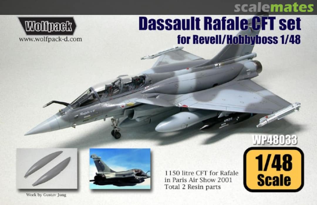 Boxart Dassault Rafale B - CFT Set WP48033 Wolfpack