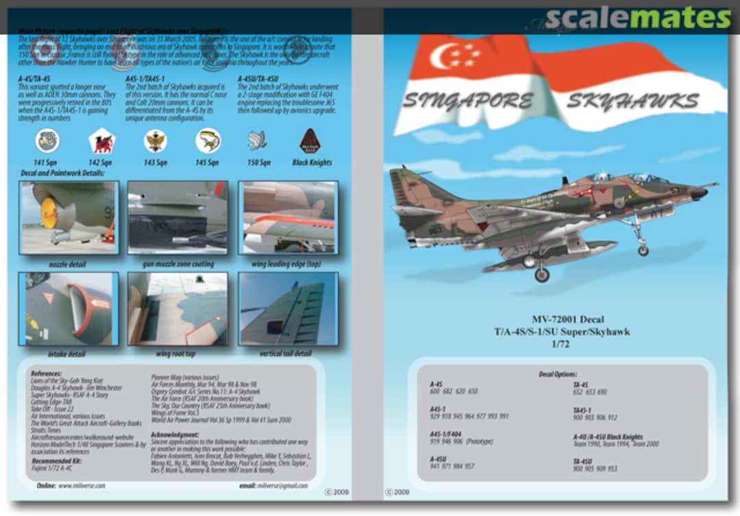 Boxart Singapore Skyhawks MV-72001 Miliverse