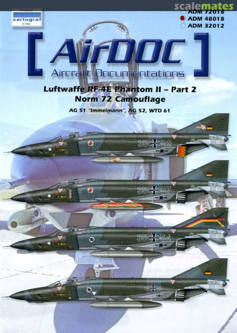 Boxart Luftwaffe RF-4E Phantom II - Part 2 ADM 48018 AirDOC