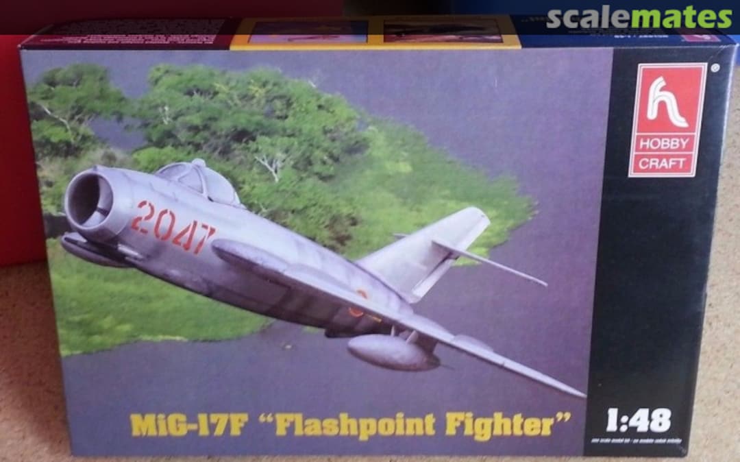 Boxart MiG 17F "Flashpoint Fighter" HC1437 Hobbycraft