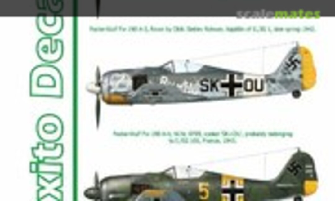 1:48 Focke-Wulf Fw 190A (Exito Decals ED48002)