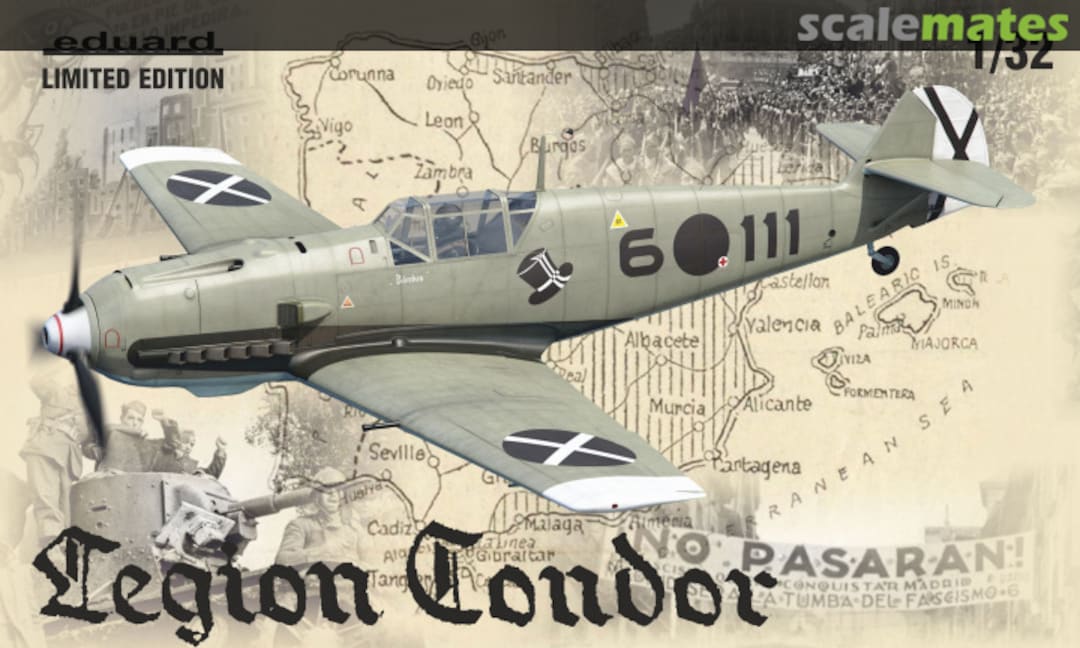 Boxart Legion Condor (Bf 109E-1/E-3) 11105 Eduard