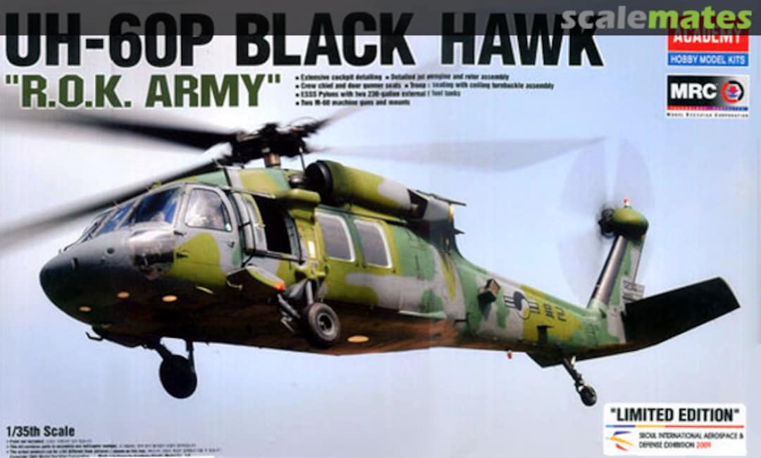 Boxart UH-60P Black Hawk FA189A Academy