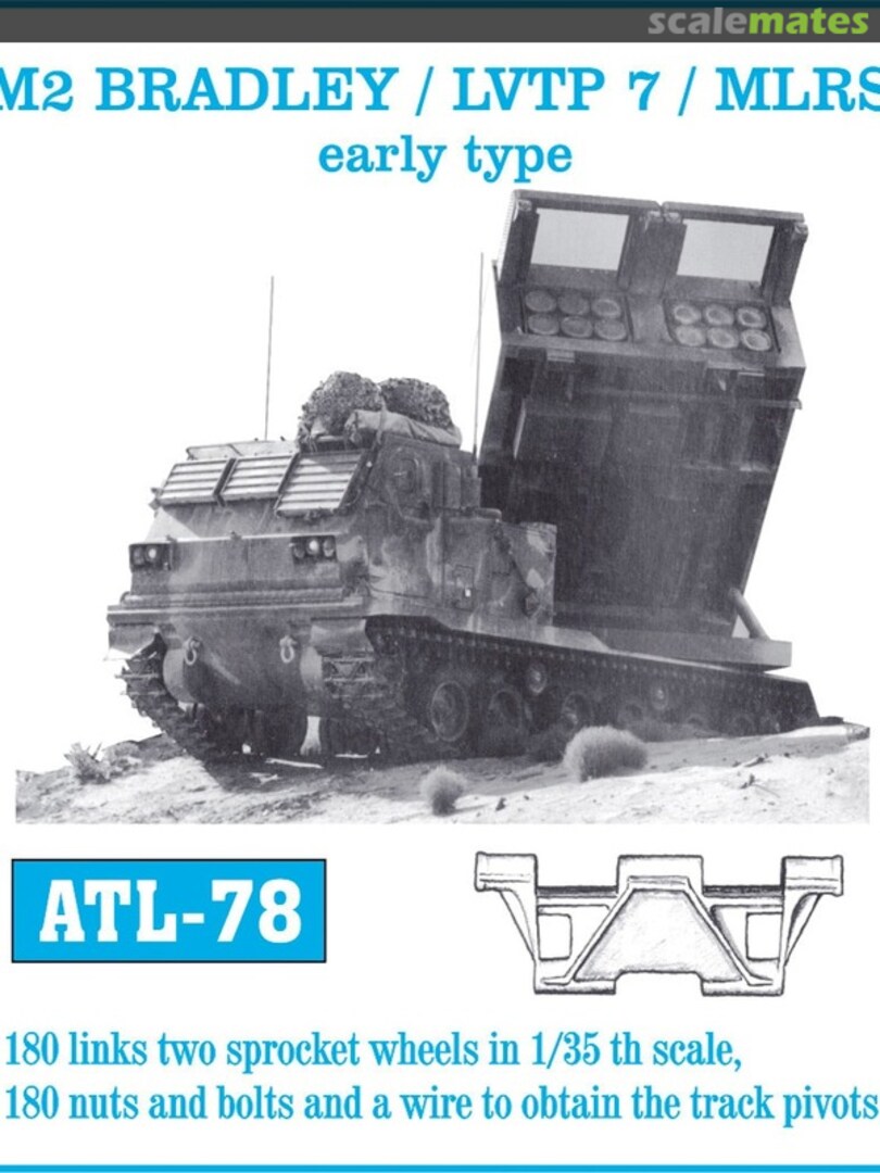 Boxart M2 Bradley / LVTP 7 / MLRS ATL-78 Friulmodel