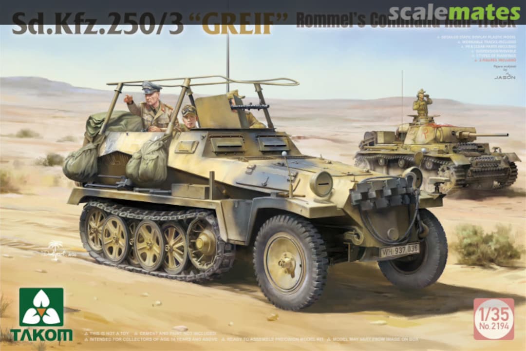 Boxart Sd.Kfz.250/3 “GREIF” 2194 Takom