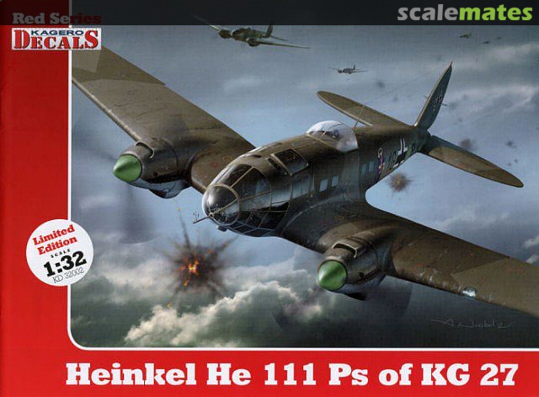 Boxart Heinkel He 111Ps of KG 27 32002 Kagero