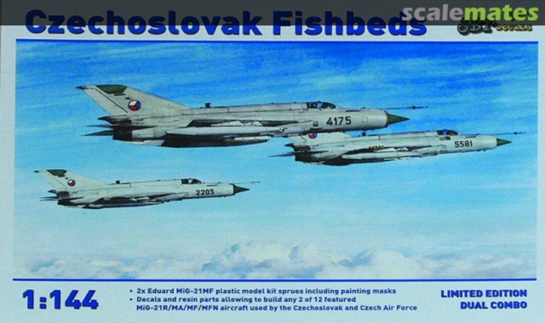 Boxart Czechoslovak Fishbeds LE003 JBr Decals