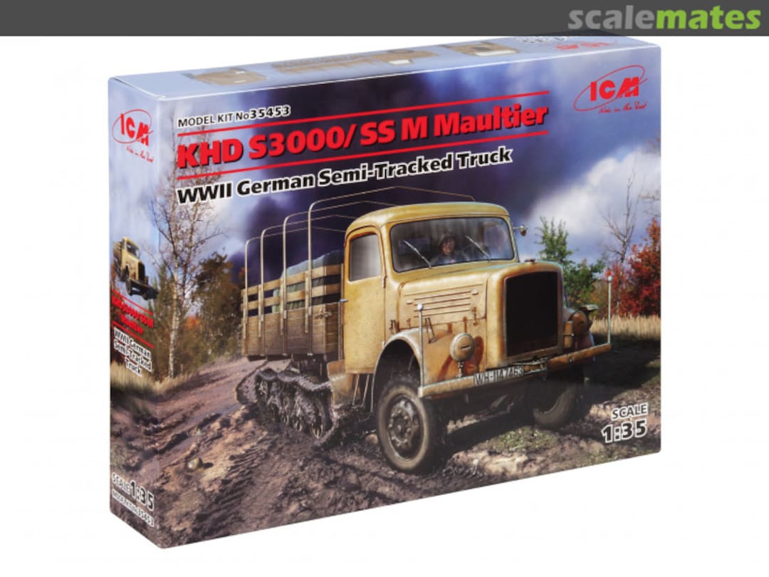 Boxart KHD S3000/SS M Maultier 35453 ICM